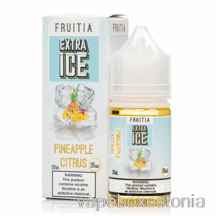Vape Box Estonia Ananass Tsitruselised - Ekstra Jää - Puuviljasoolad - 30ml 35mg